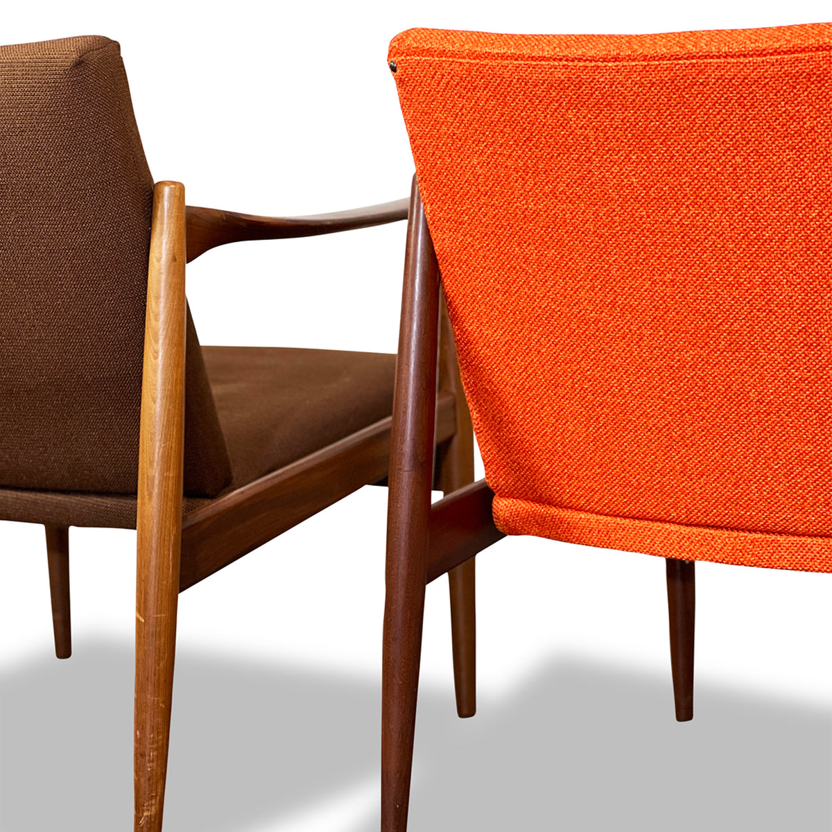 Pair of Norwegian Lounge Chairs by Sandvik Mobelfabrik
