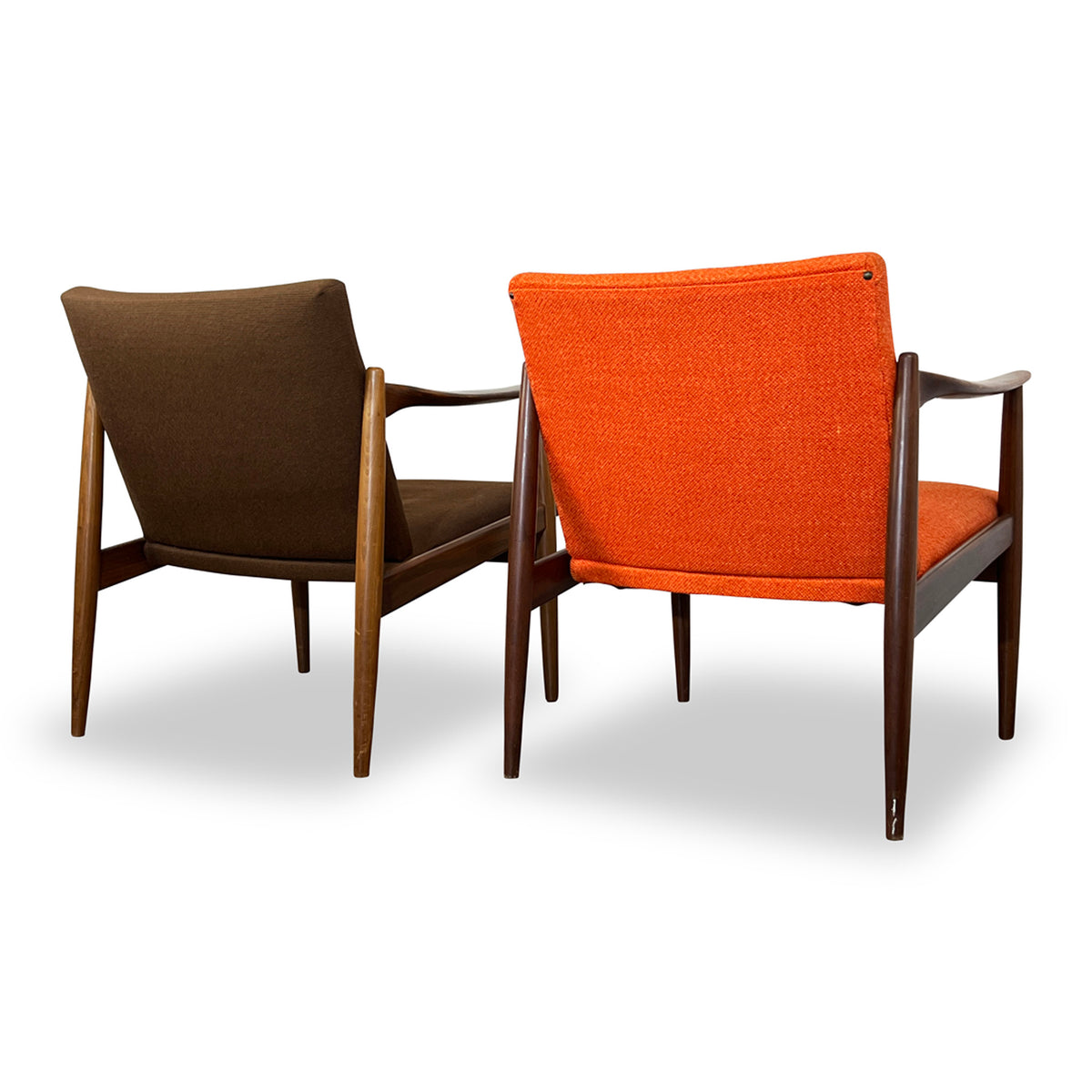 Pair of Norwegian Lounge Chairs by Sandvik Mobelfabrik