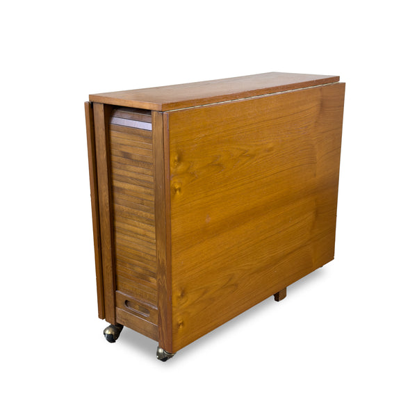 Teak Folding Table and Chairs - Decade Five Furniture Co.