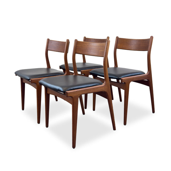 Teak Dining Chairs by Johannes Andersen - Decade Five Furniture Co.