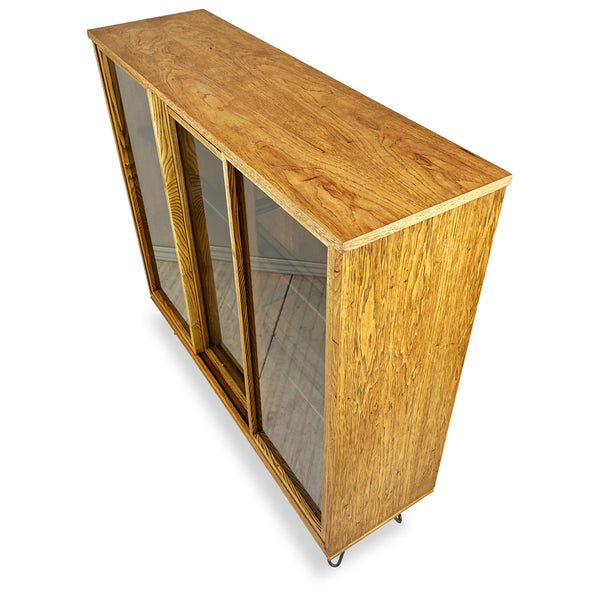 Pecan Gibbard Bookcase Decade Five Furniture Co.