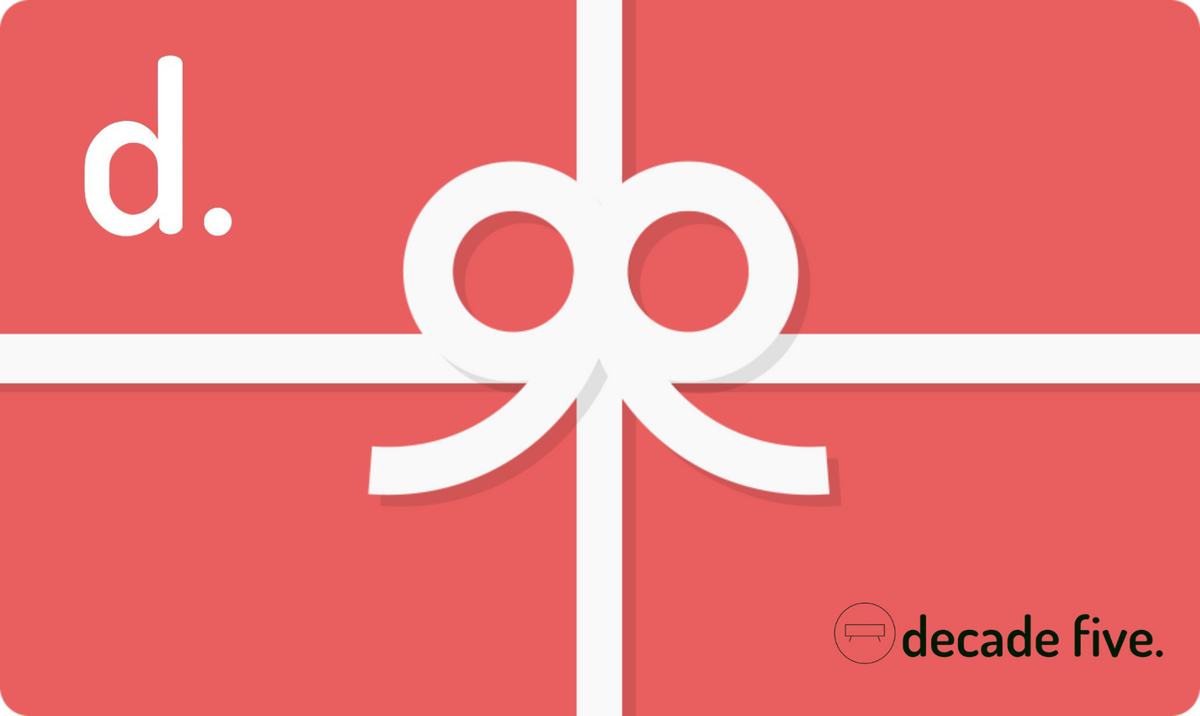 Decade Five Gift Card