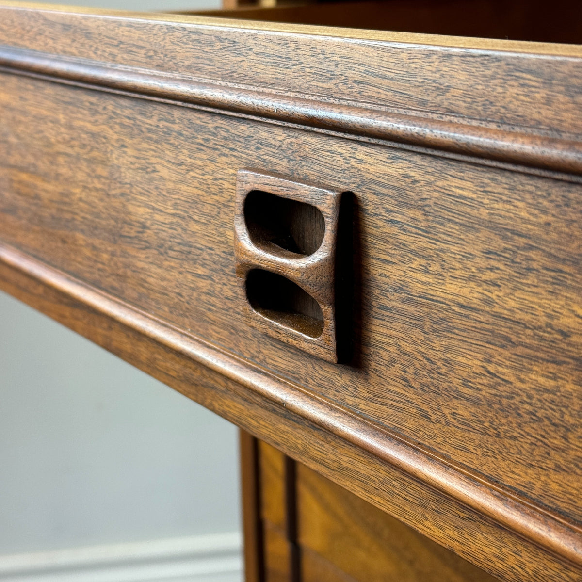 Walnut Seven Drawer Dresser