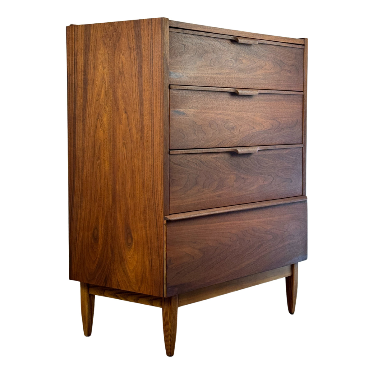 Walnut Highboy Dresser by Haddon Hall