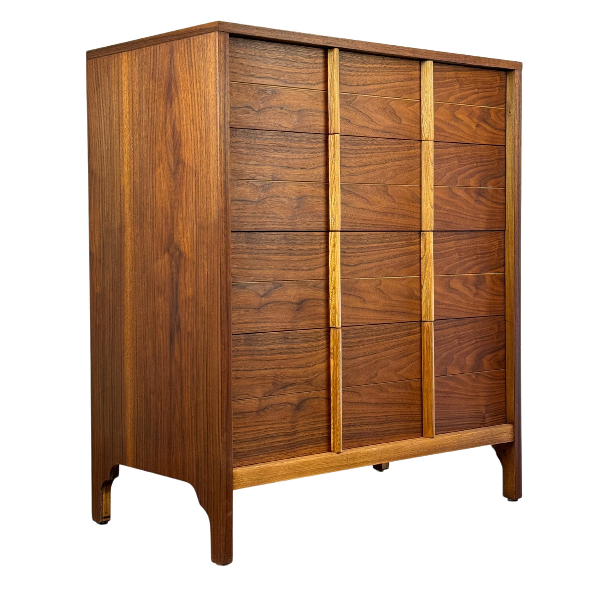 Walnut Highboy by Deilcraft