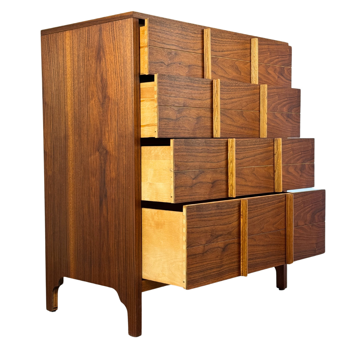 Walnut Highboy by Deilcraft