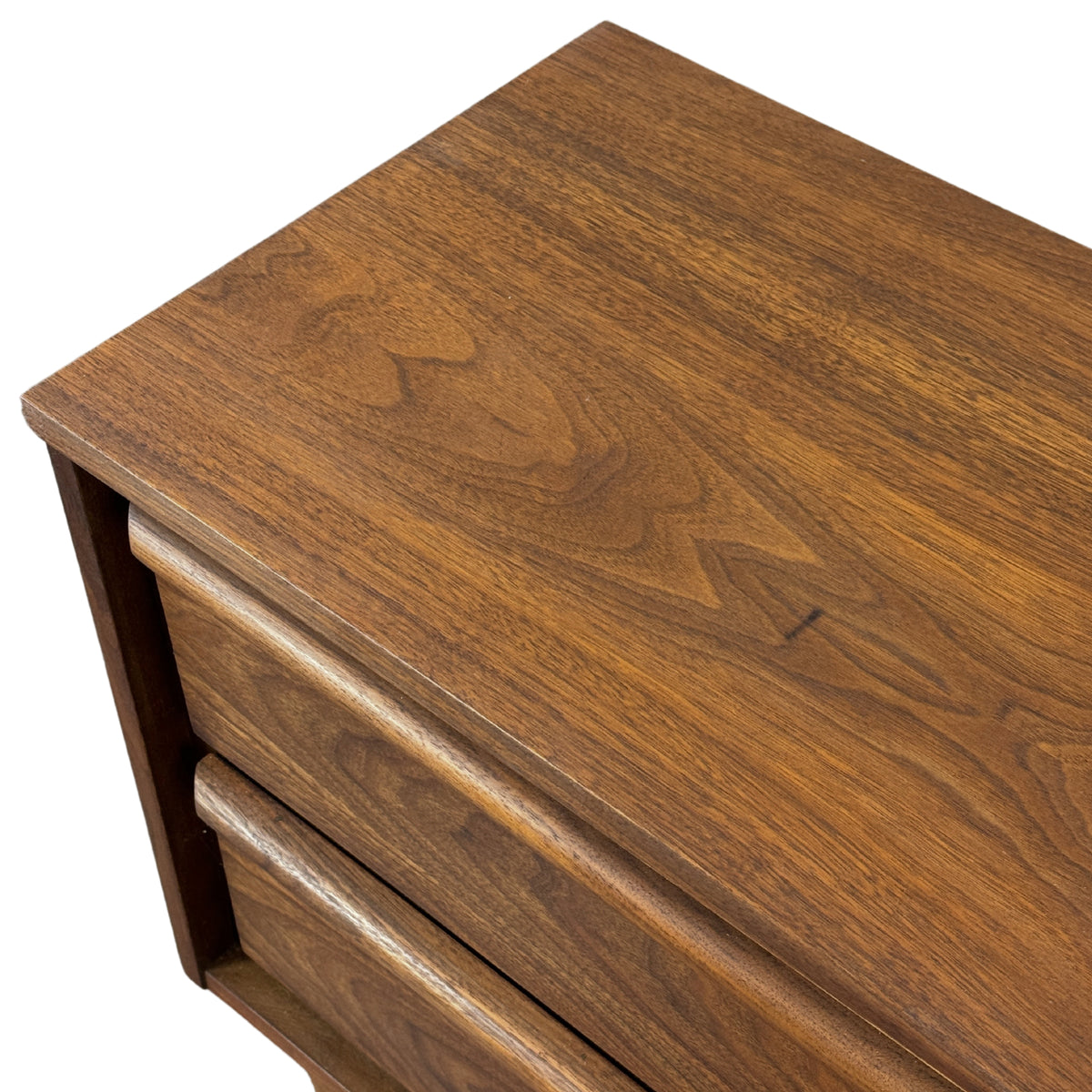 Walnut Nightstand by HPL