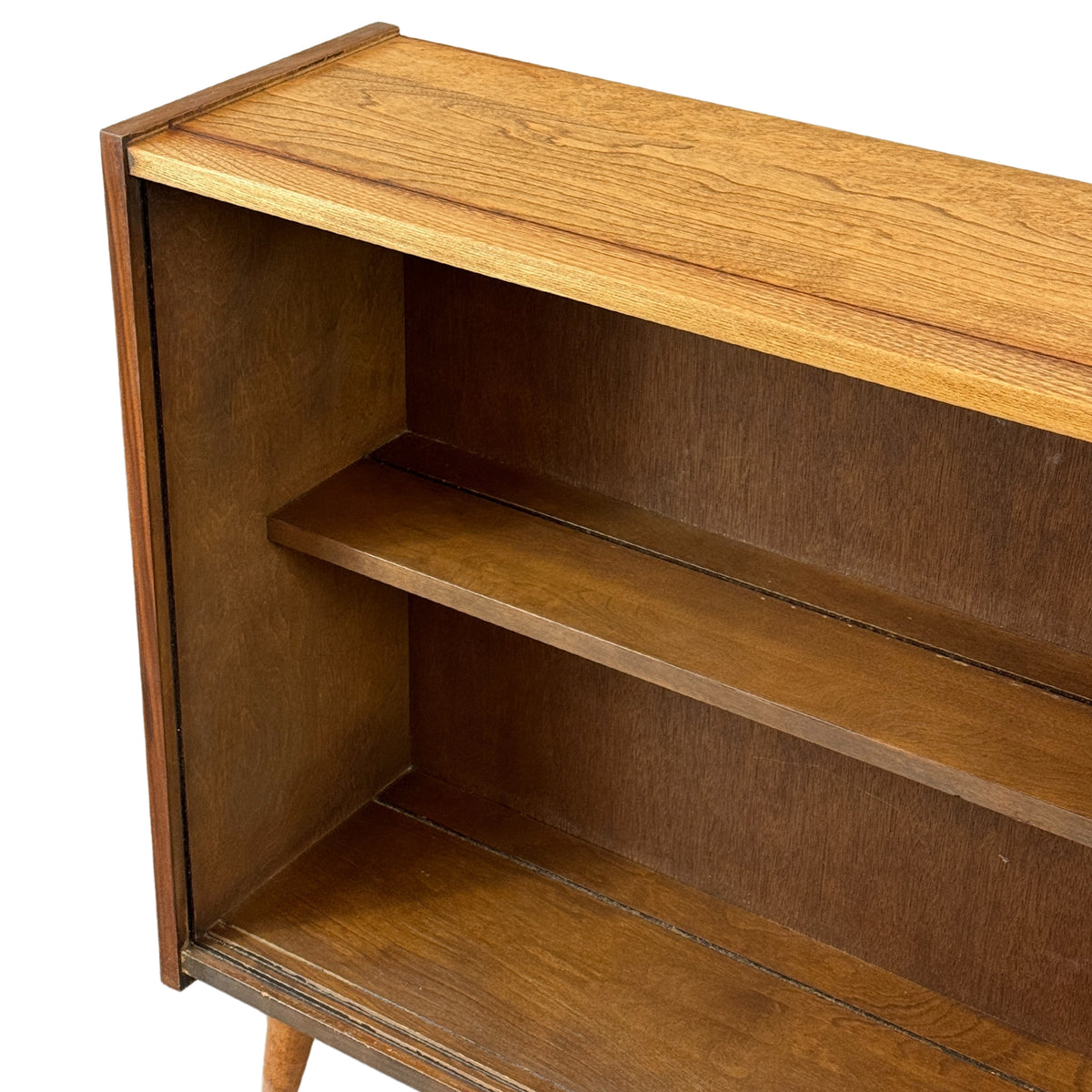 Walnut and Ash Bookcase