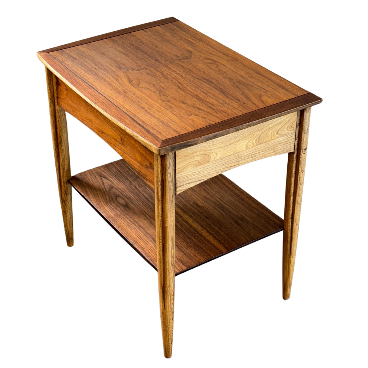 Walnut and Ash End Tables by Deilcraft