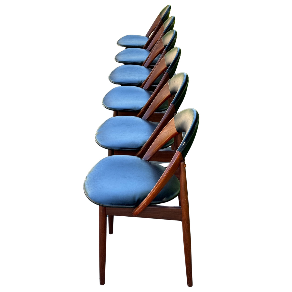 Arne Hovmand Olsen Teak Dining Chairs