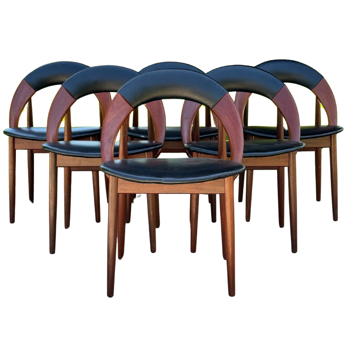 Arne Hovmand Olsen Teak Dining Chairs