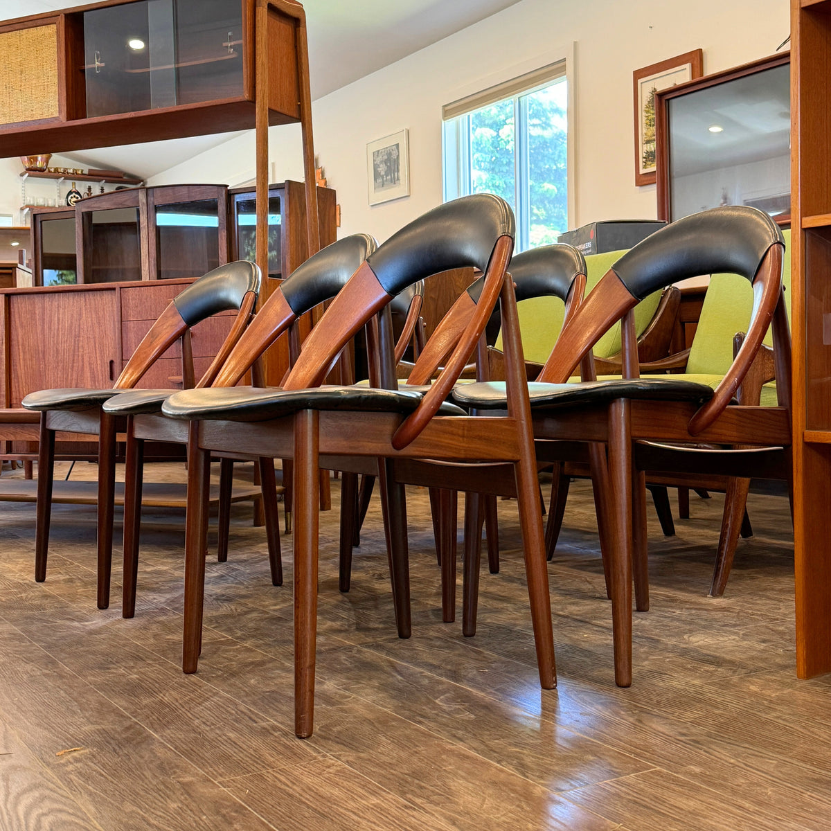 Arne Hovmand Olsen Teak Dining Chairs