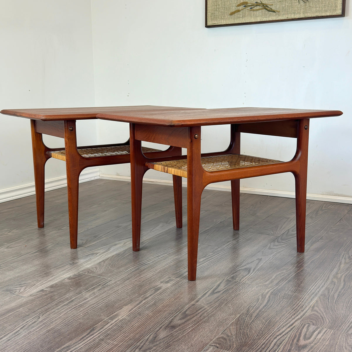 Teak Side Tables by Trioh Møbler