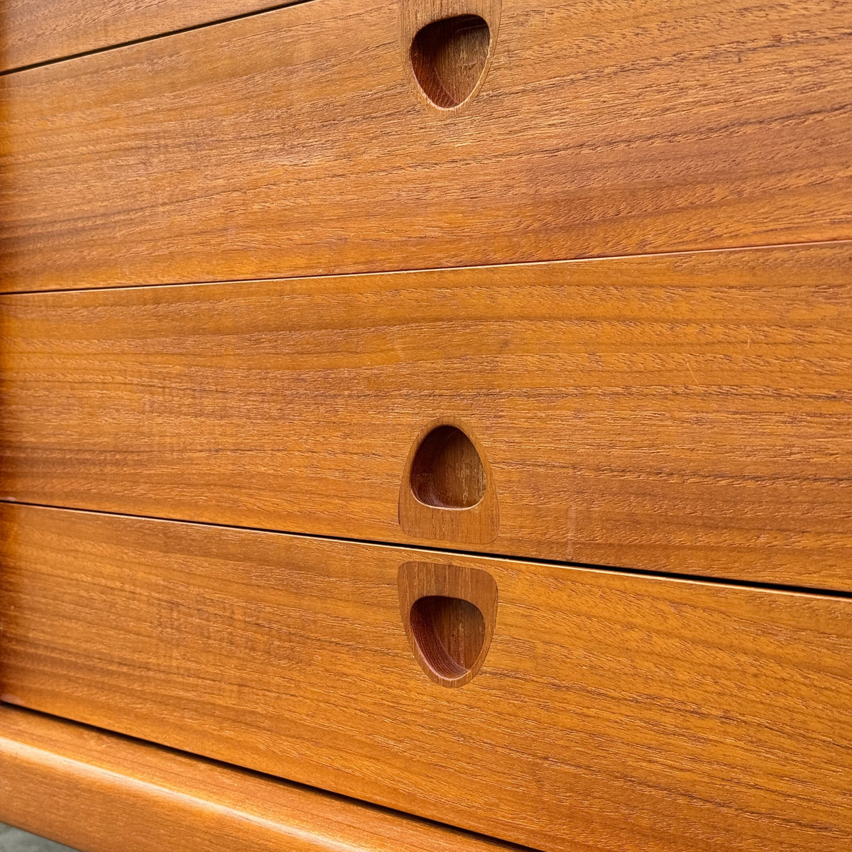 Teak sideboard by H.W. Klein for Bramin