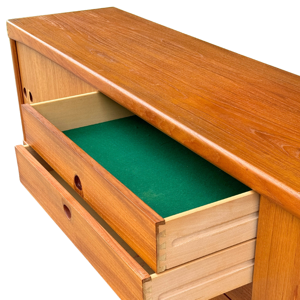 Teak sideboard by H.W. Klein for Bramin