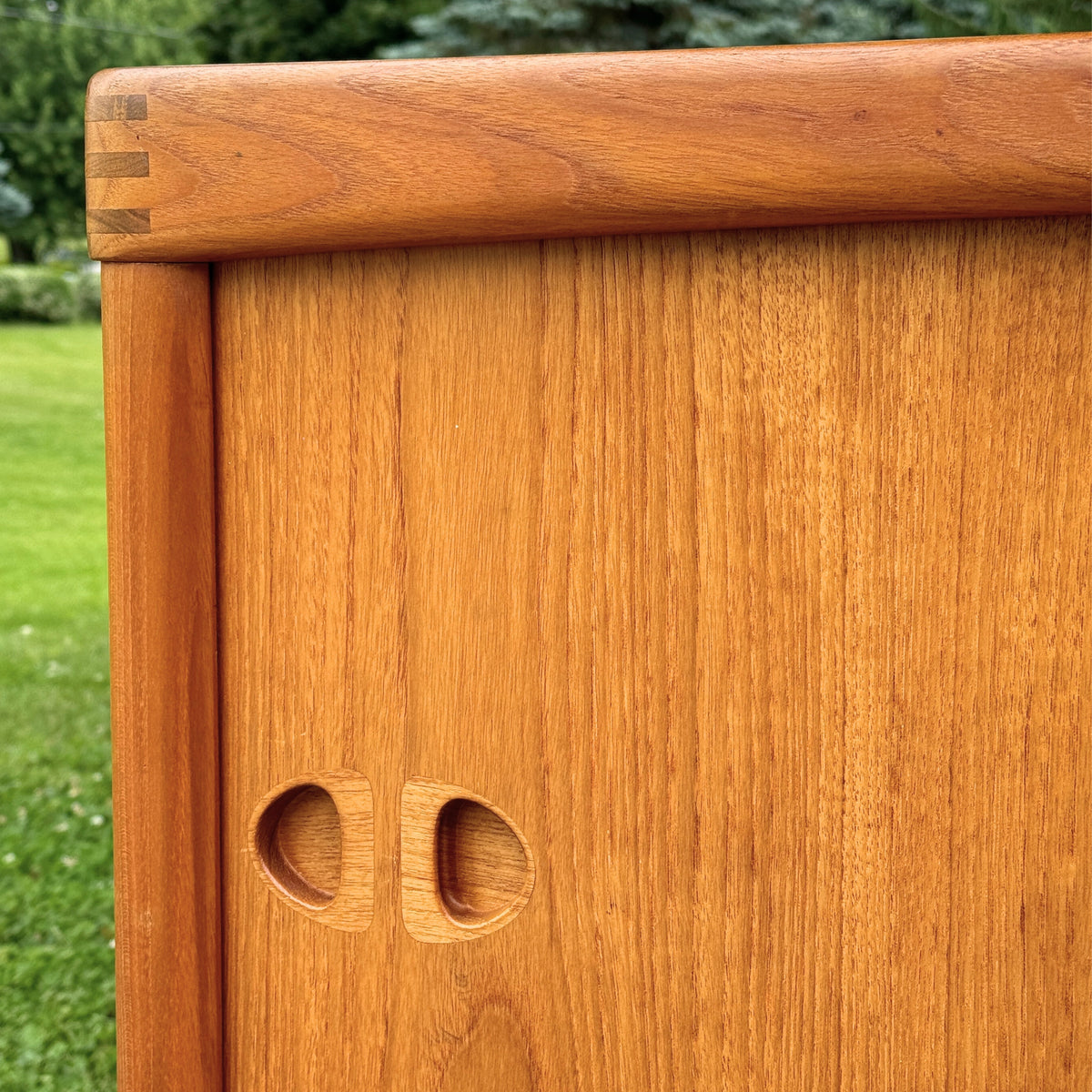 Teak sideboard by H.W. Klein for Bramin