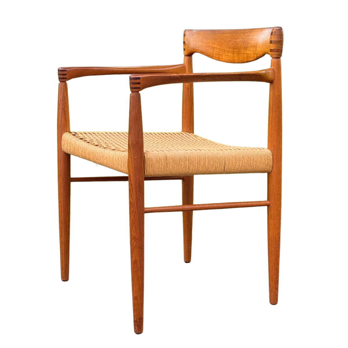 Teak Dining Chairs by H.W. Klein for Bramin