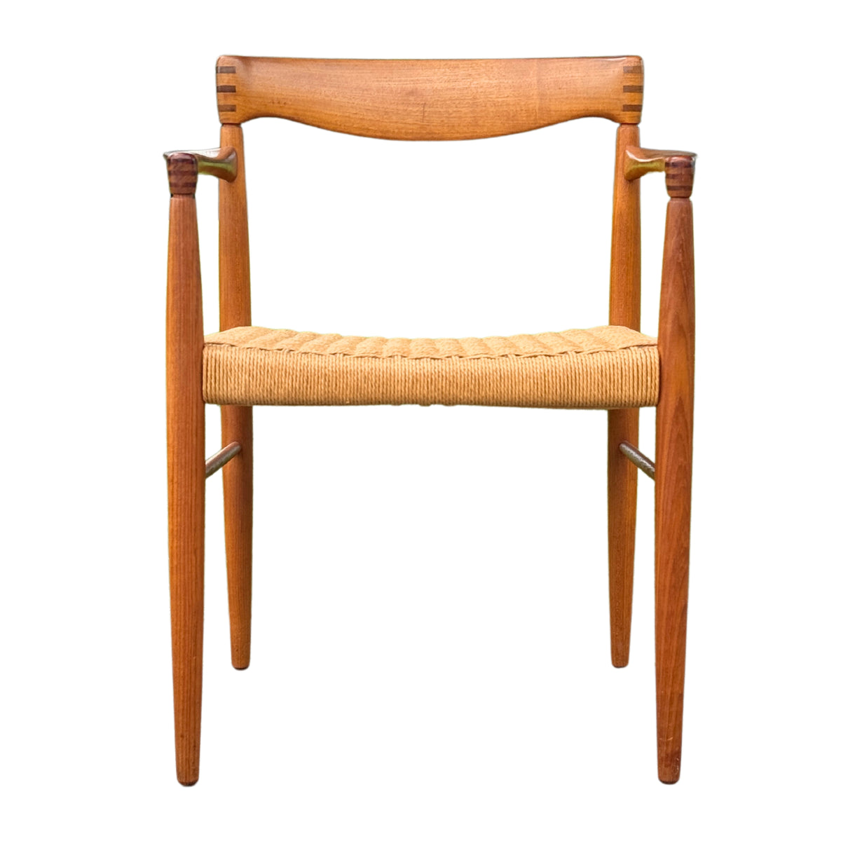 Teak Dining Chairs by H.W. Klein for Bramin