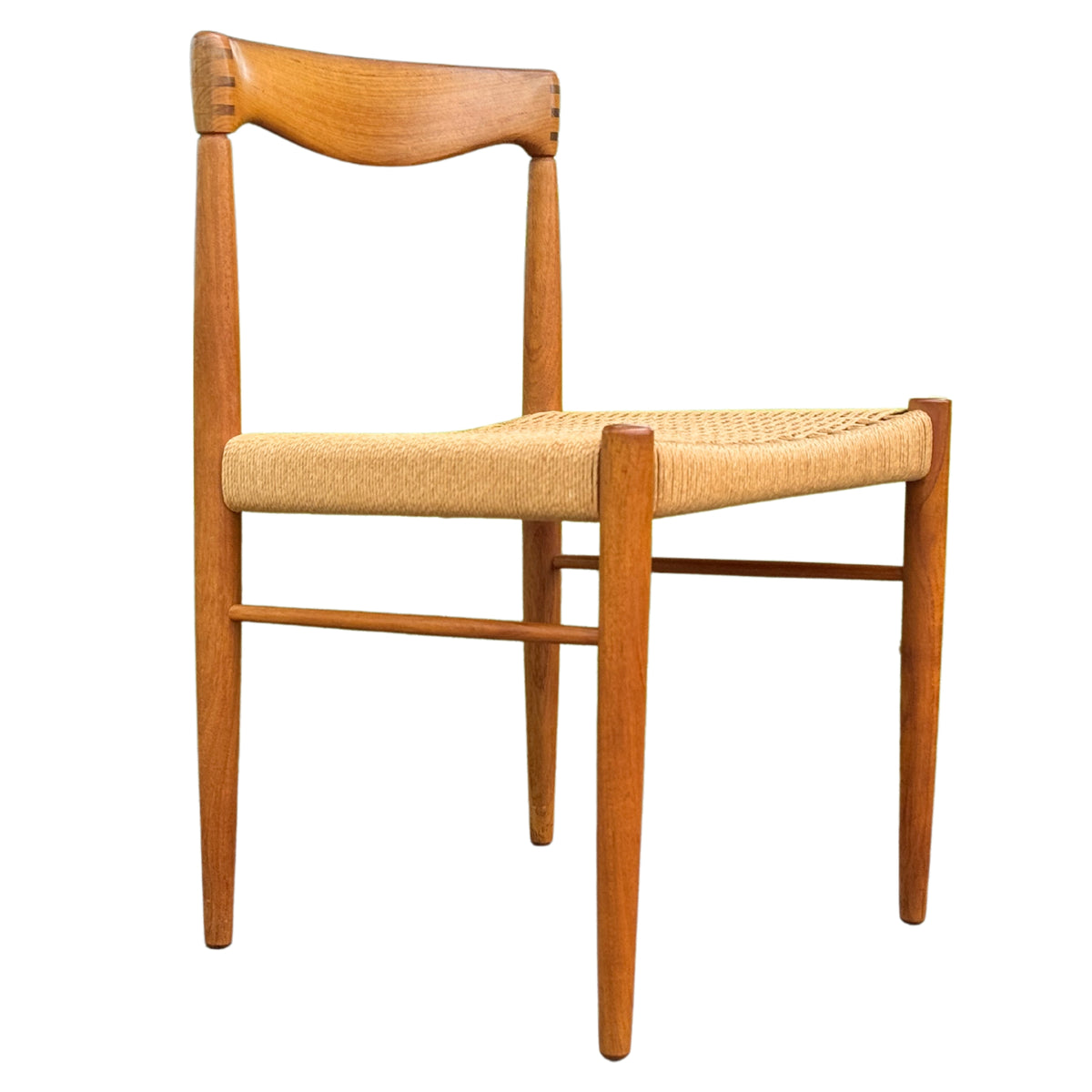 Teak Dining Chairs by H.W. Klein for Bramin