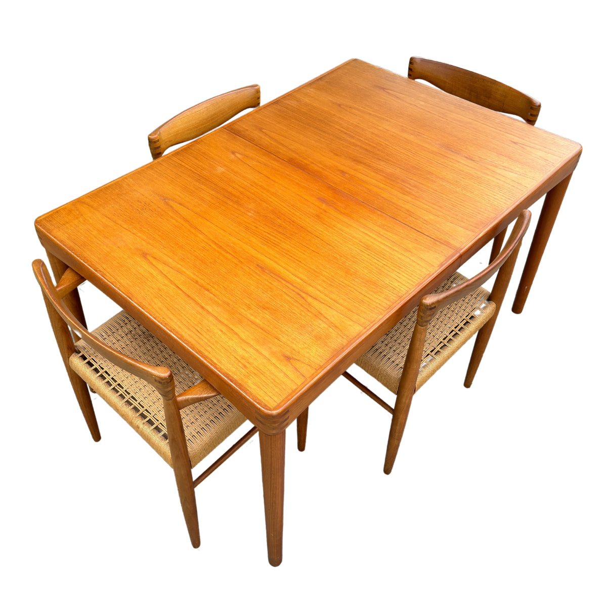 Teak Dining Table by H.W. Klein for Bramin