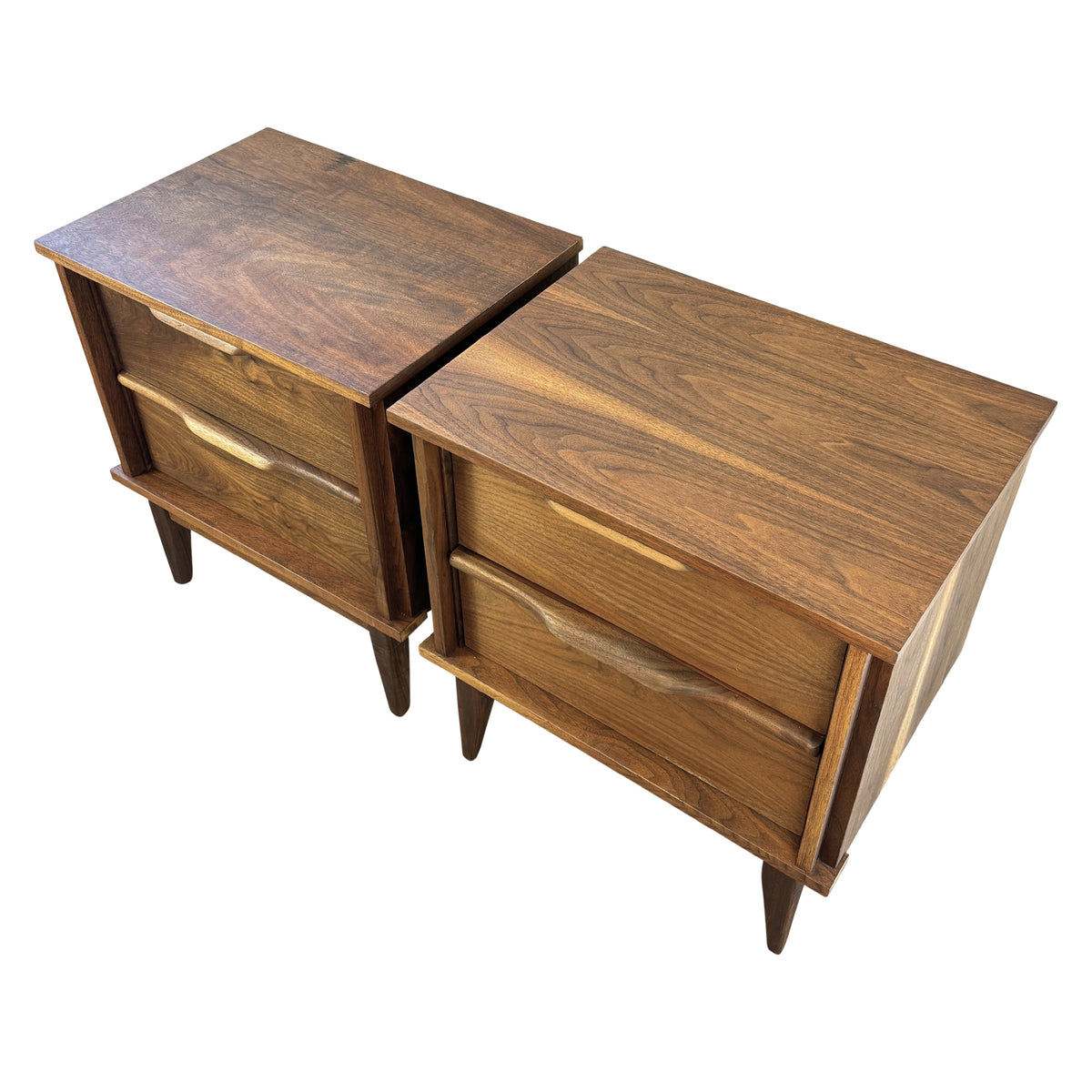 Walnut Nightstands by Princeville