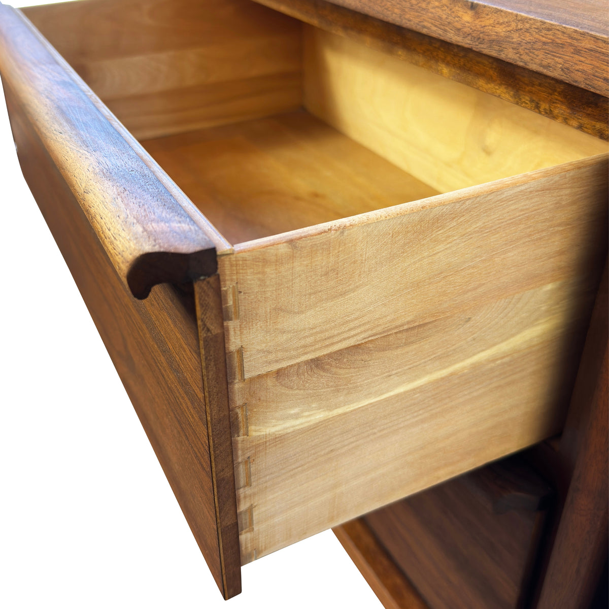 Pair of Walnut Nightstands by HPL