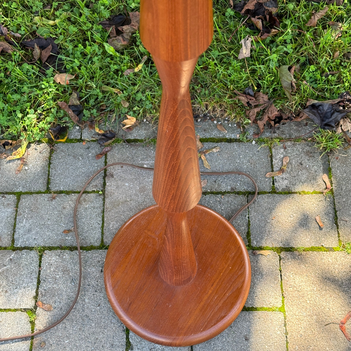 Teak Floor Lamp