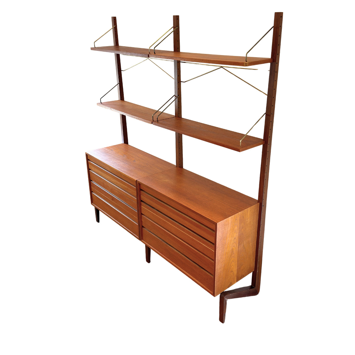 Freestanding Cado Modular Shelving System