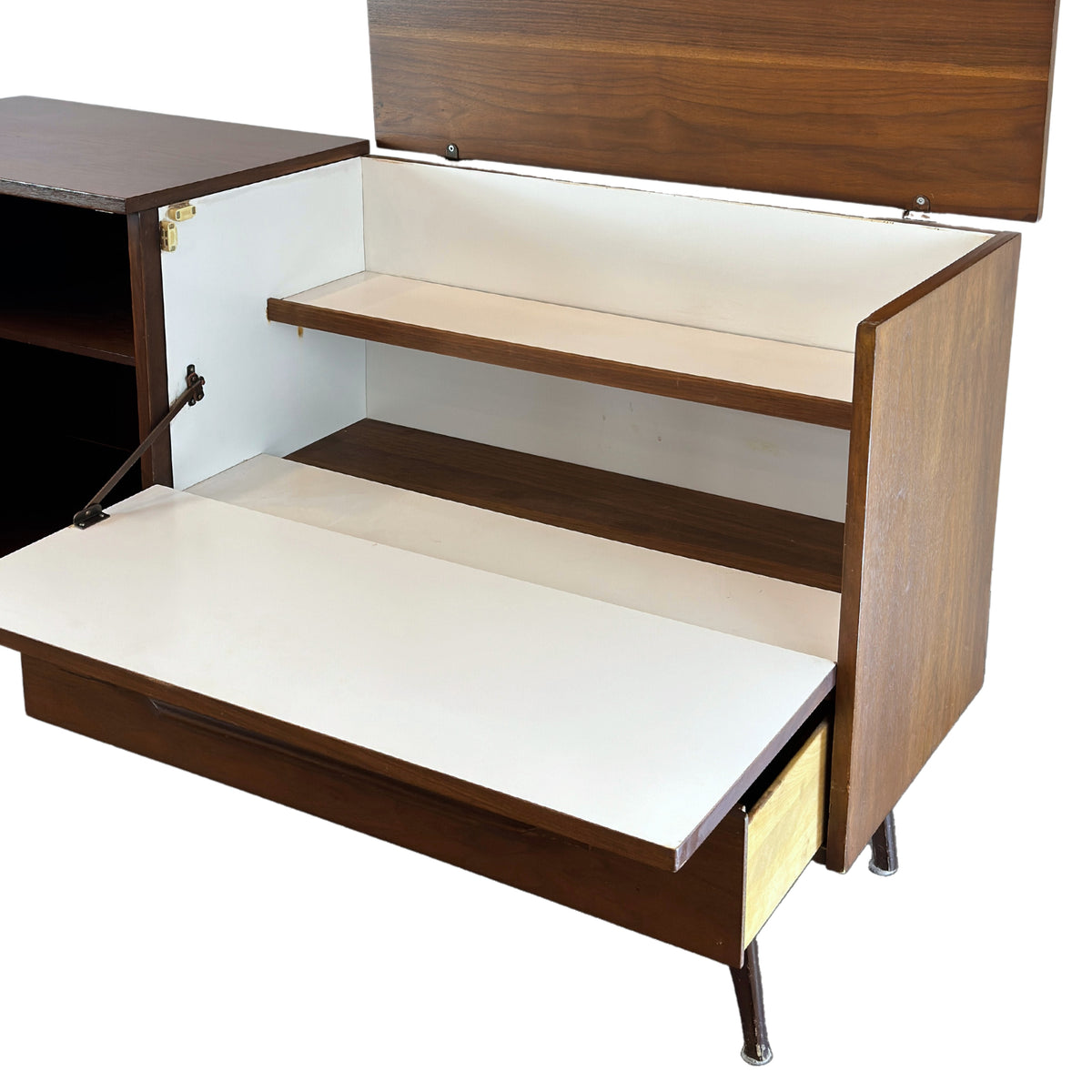 Walnut Bar Cabinet