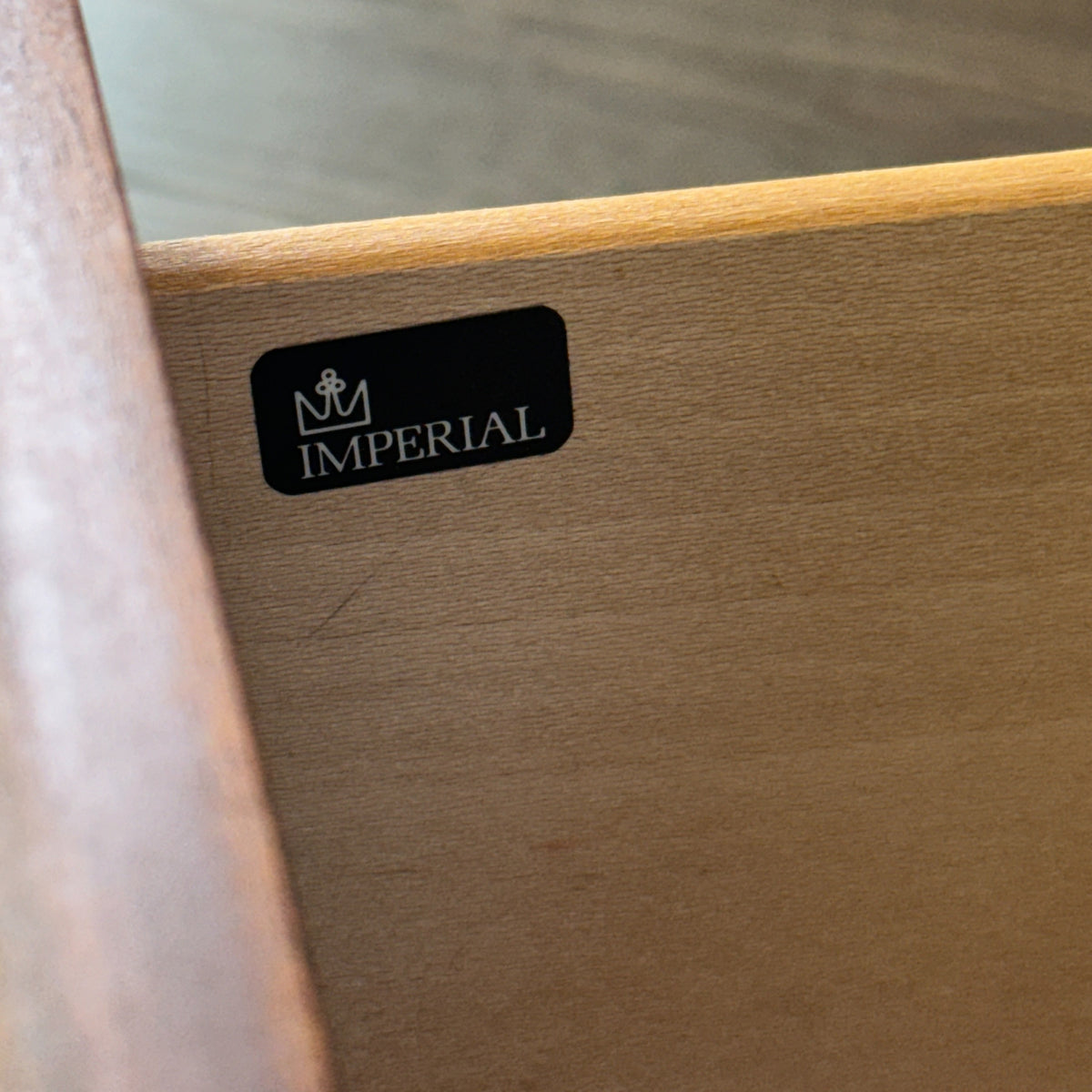 Solid Teak Nightstand by Imperial