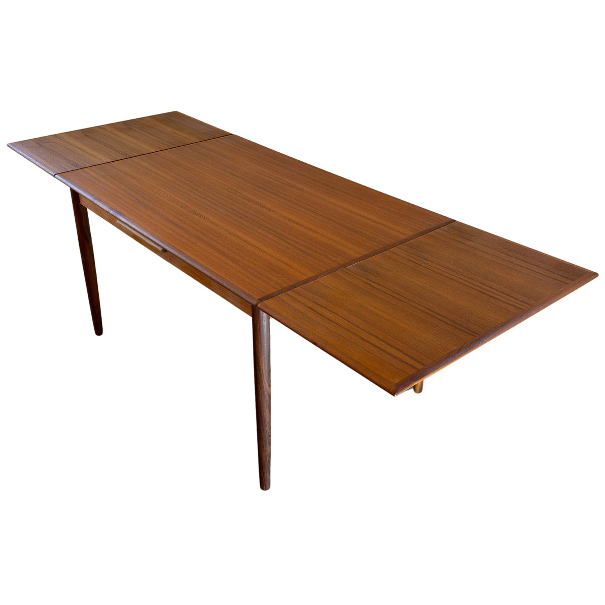 Teak Draw Leaf Dining Table