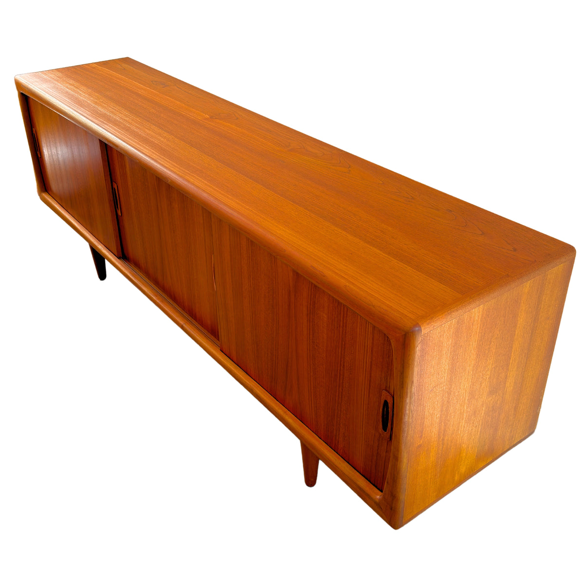 Danish Modern Teak Credenza by H.P. Hansen