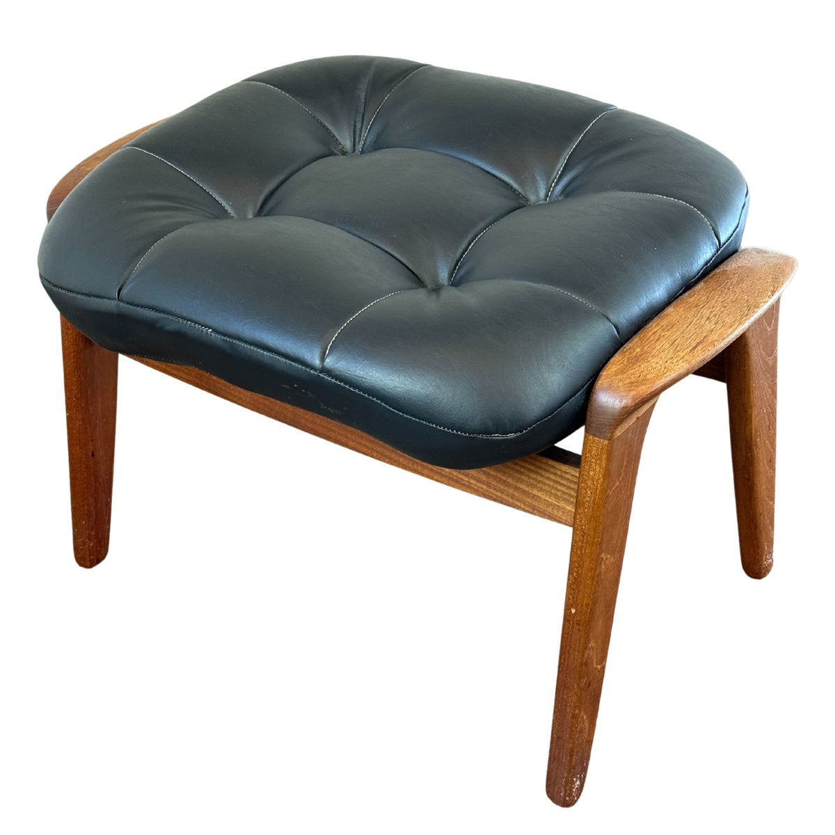R. Huber Teak Scoop Chair