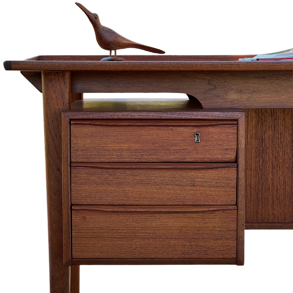 Teak Desk by Peter Lovig Nielsen