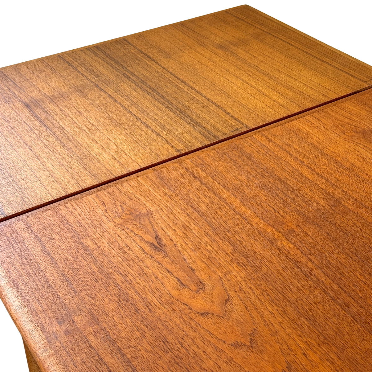 Teak Extendable Draw Leaf Dining Table