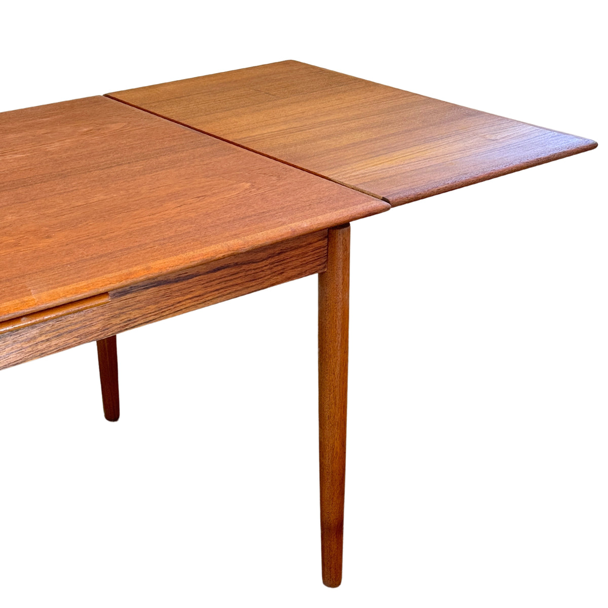 Teak Extendable Draw Leaf Dining Table