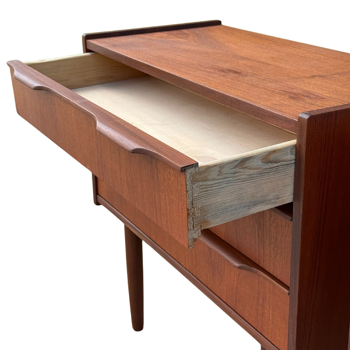Pair of Teak Nightstands