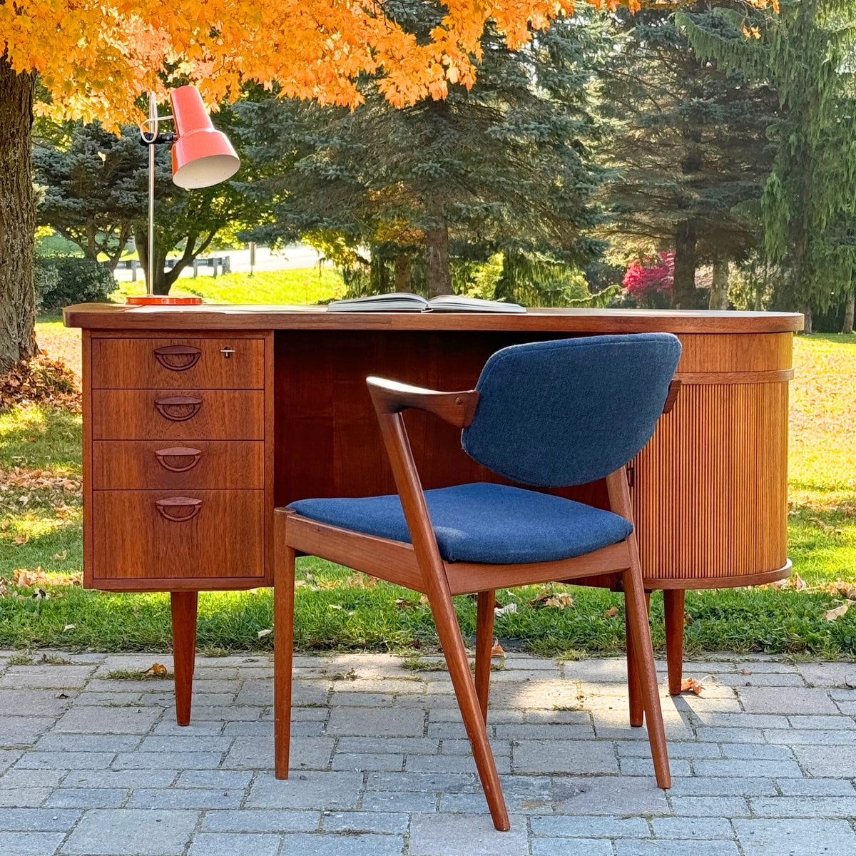 Teak Model 54 Desk by Kai Kristiansen