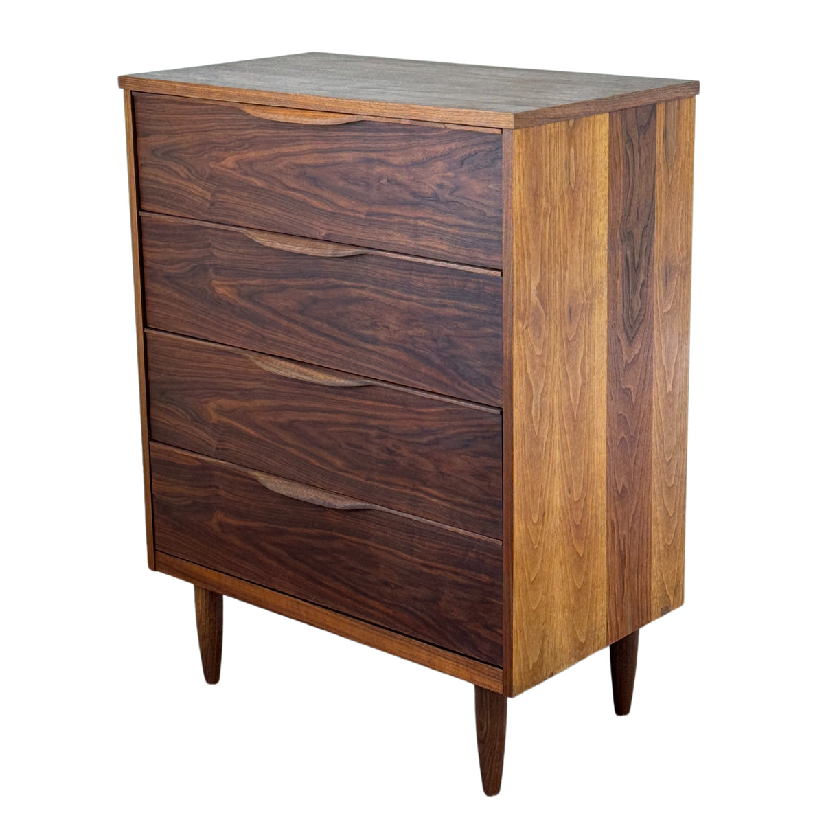 Walnut Highboy Dresser