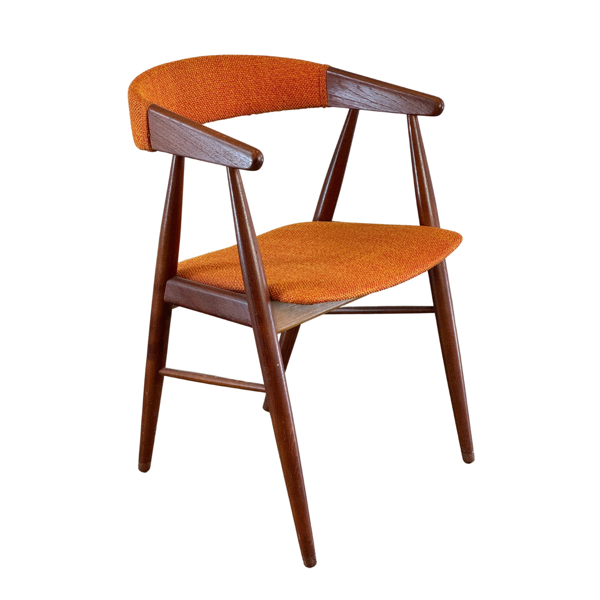 Pair of Teak Chairs by Ejnar Larsen &amp; Aksel Bender