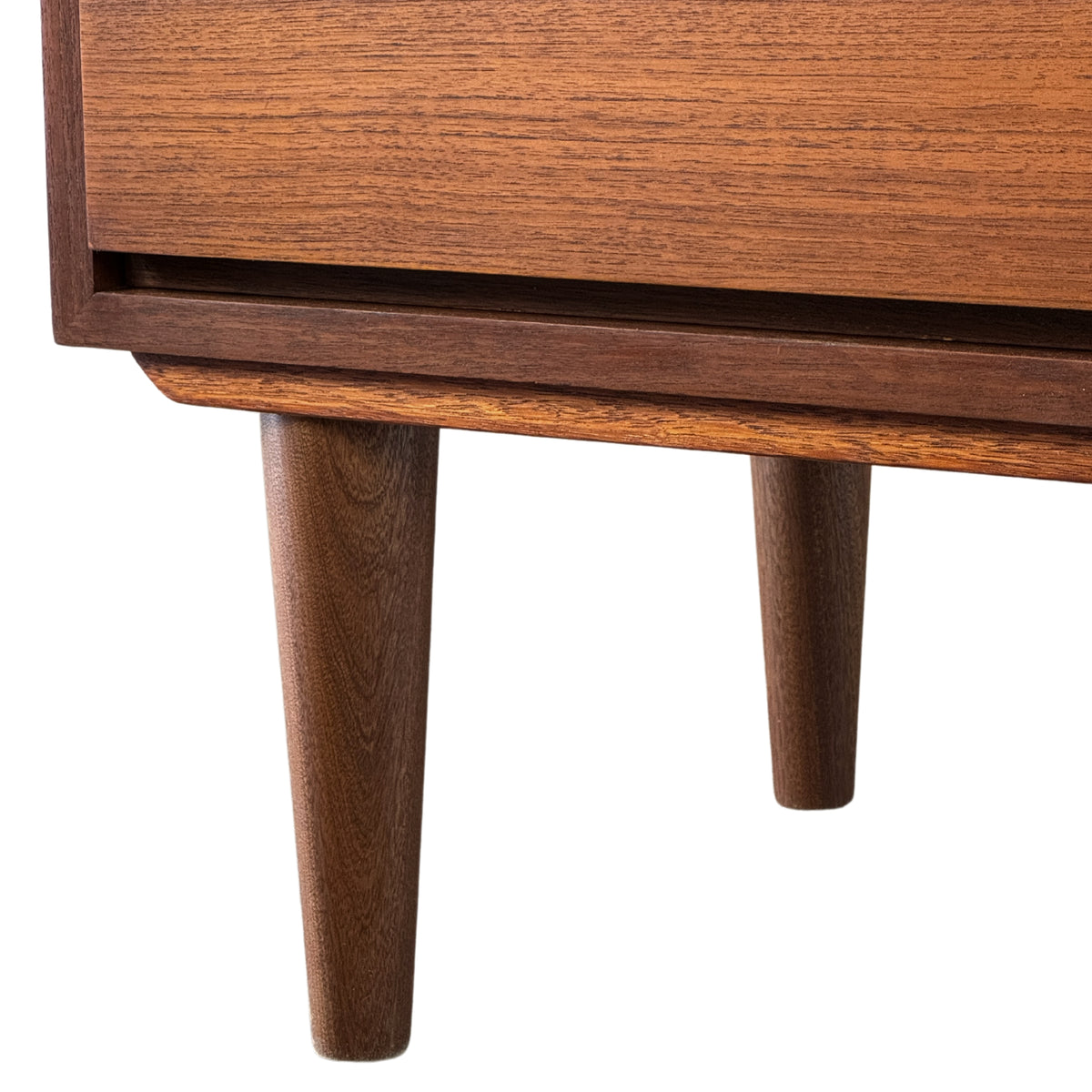 Teak Three Drawer Compact Dresser