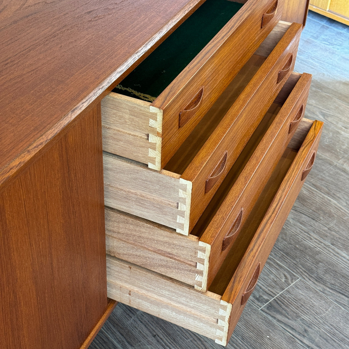 Teak Sideboard by Clausen and Son