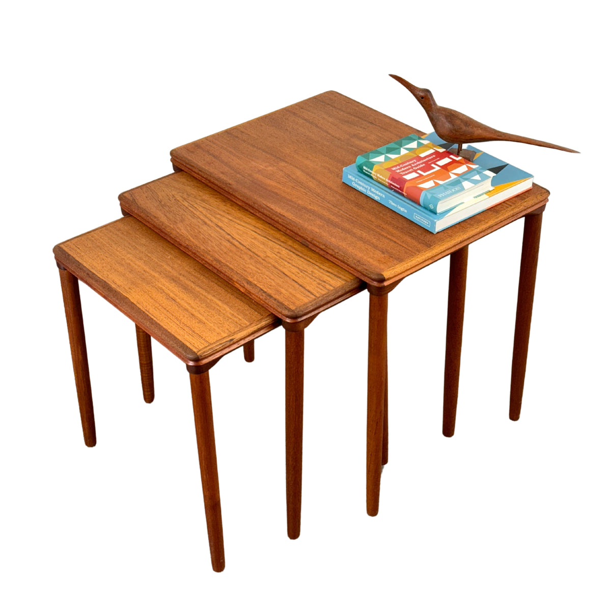 Teak Nesting Table