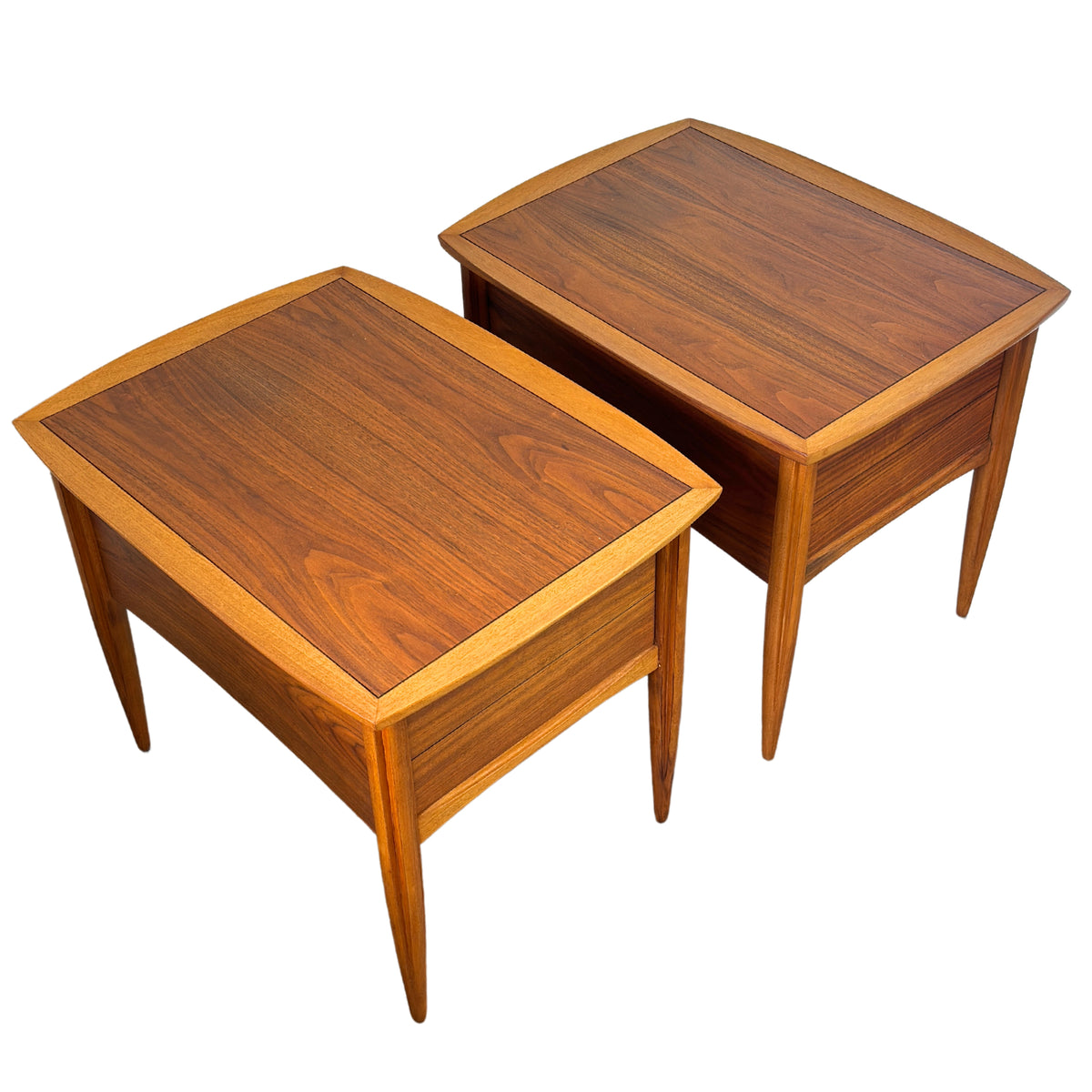 Walnut Deilcraft Side Tables