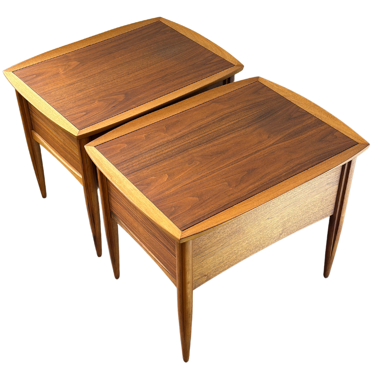 Walnut Deilcraft Side Tables