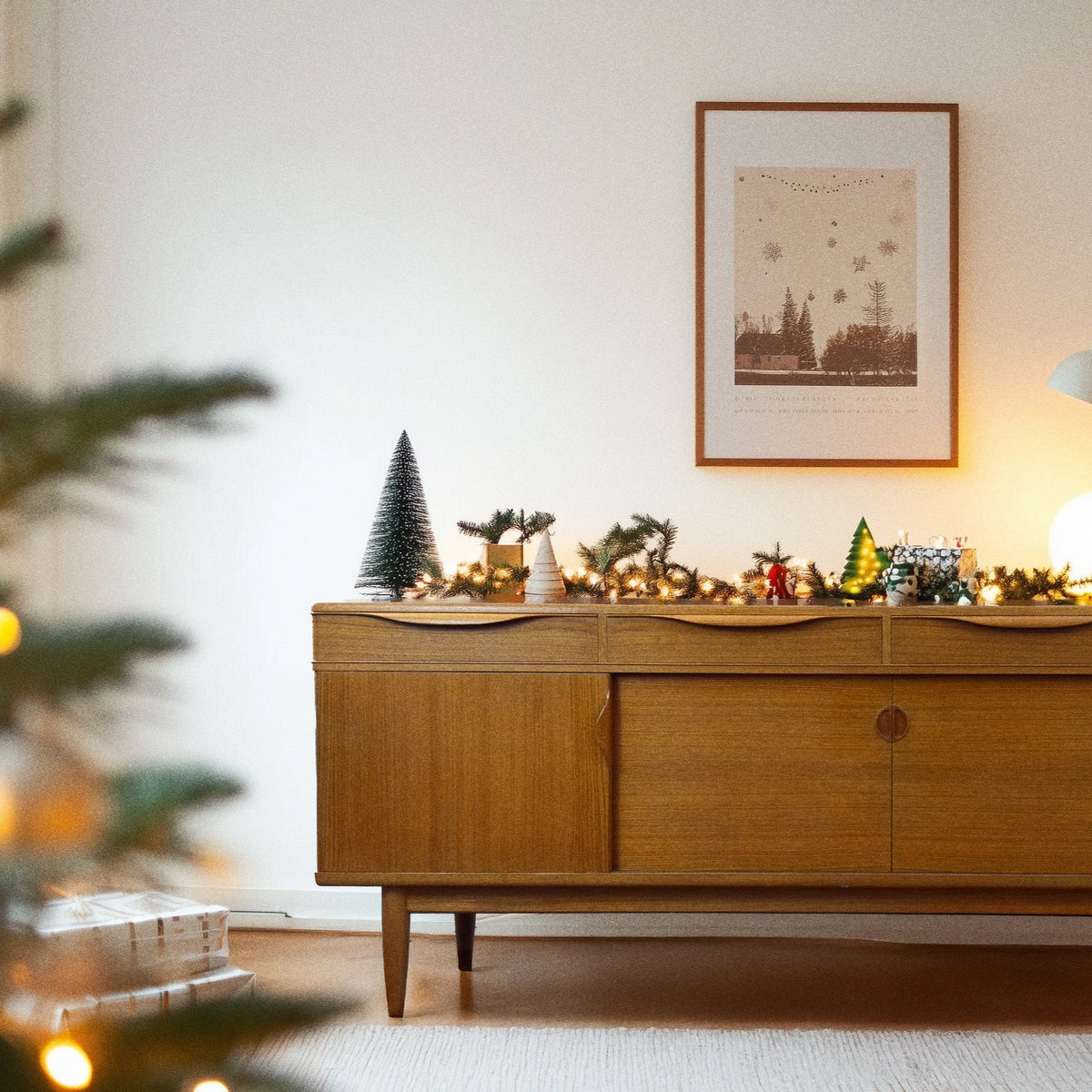 Teak Sideboard by H.W. Klein for Bramin