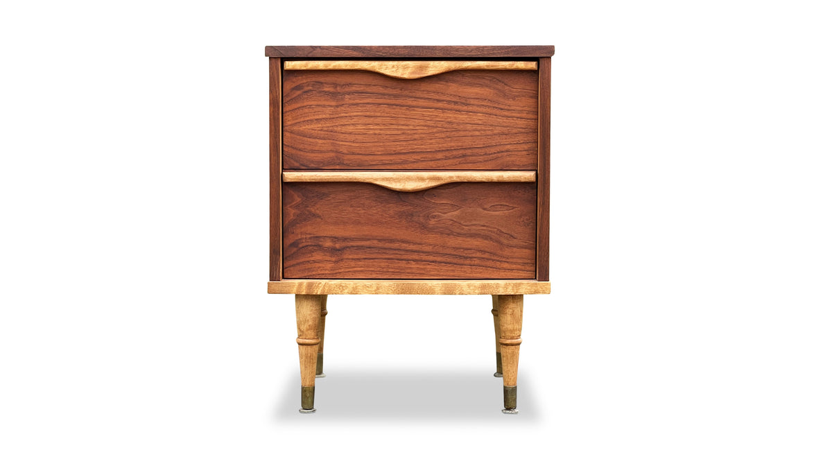 Walnut and Ash Nightstand