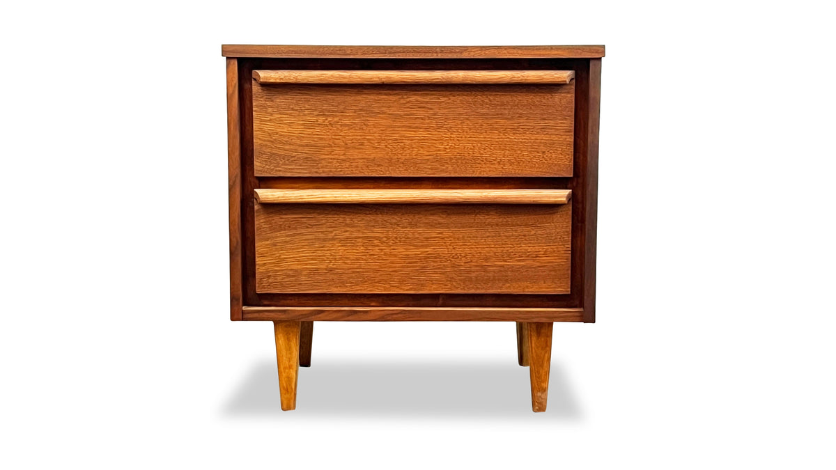 Walnut Nightstand by HPL