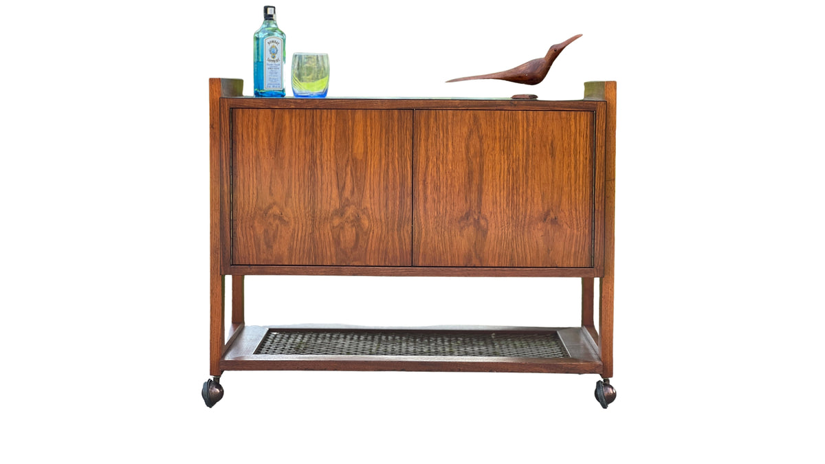 Teak Bar Cart