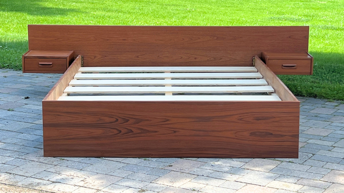 Teak Queen Bed